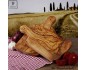 2 pc set  olive wood cutting board with handle