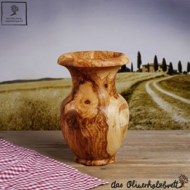 olivewood vase