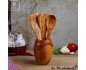 Cutlery holder wood
