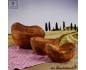 Wood bowl natural look olive wood