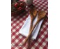2 x Löffel aus Olivenholz zum kochen und rühren