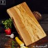 Large chopping board out of olive wood