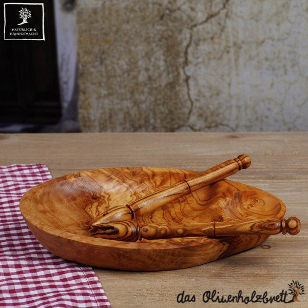 2er Set Olivenschale Mit Olivenpiker, Schale,Schälchen Aus