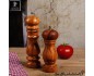 Salt od pepper mill out of olive wood