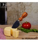 Olive wood cheese knife